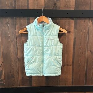 Columbia Reversible, Quilted Insulated Vest Youth Size S (7-8)